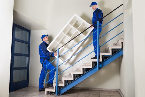 Unpacking service helping a Bloomsbury resident settle in quickly