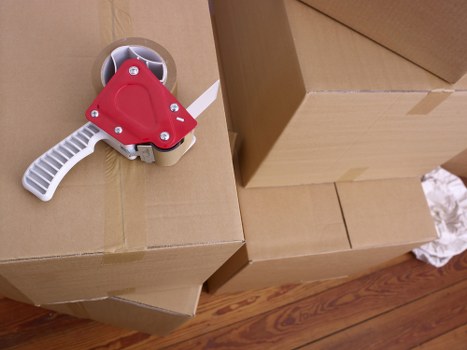 Van loading at a Bloomsbury property with central London access challenges