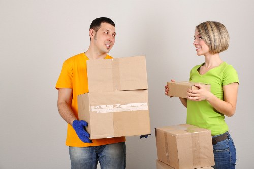 Packing and furniture handling during a Bloomsbury office move